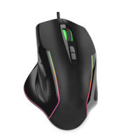 USB Wired Mouse 7 Buttons Macro Programmable 6400DPI Gaming Mouse With Breathing Light Colorful Breathing Light