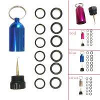 Mini Aluminum Scuba Diving Tank With 12 O S Brass Pick Dive Key Chain Diving Repair Kit