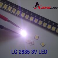 200pcs Original For LED LCD TV backlight lens beads 1W 3v 3528 2835 lamp beads cold white light