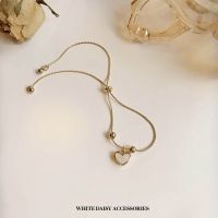 ? New Collection? Heart Bracelet สร้อยข้อมือ เครื่องประดับแฟชั่น#WD178