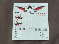 decal รูปลอกน้ำ เฉพาะรูปลอกไม่รวมโมเดล 1/48 F-4 PHANTOM MIG KILLER