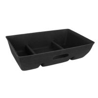 Storage Box Under Seat Hidden Box Storage Box Car Accessories Double Sided Flocked Seat Organizer for Model Y