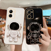 เคสมือถือชุบโลหะแฟชั่นสำหรับกล้อง Y78 VIVO Y36ปกป้องเคสทีพียูนุ่ม VIVOY36 4G กับนักบินอวกาศฝาปิดมีที่ยึด Vivo Y78 5G