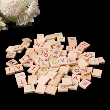 50Pcs Wood Square Square Blank Wood Blocks For Puzzle Making, Crafts, And  DIY Projects