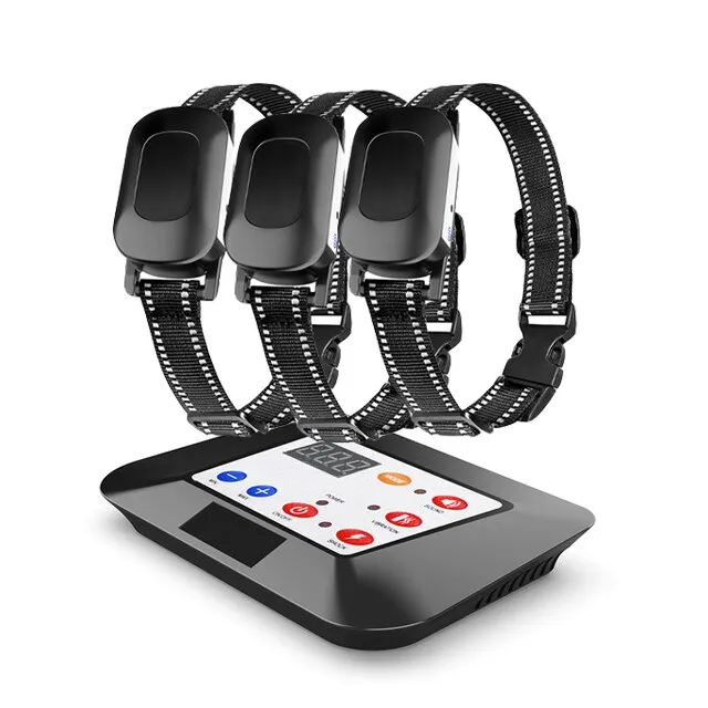 Dog Wireless Electric Fence & Training Collar 2 In 1 Shock Vibration