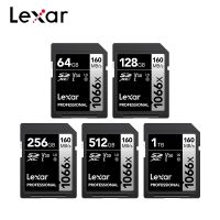 [HOT TALQQQWWEGE 583]Lexar Professional 1066X การ์ด SD 128GB 256GB SDXC 64GB 512GB 1TB แฟลชการ์ด V30 C10 UHS-I การ์ดความจำสำหรับกล้อง DSLR