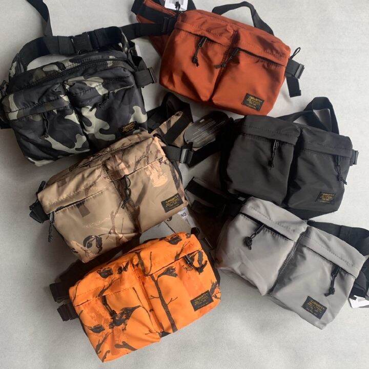 new-carhartt-wip-military-bag-messenger-bag-mens-nylon-waist-bag-chest-bag-dual-use-bag