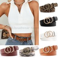 【YF】 Belts for Fashion Leopard Waist Metal Buckle Pin Leisure Jeans Waistband