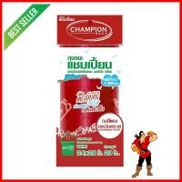 ถุงขยะม้วน CHAMPION มอร์นิ่งเฟรช 24x28 นิ้ว สีแดง 20ใบGARBAGE BAGS CHAMPION 24X28" MORNING FRESH RED 20PCS **ของแท้100%**