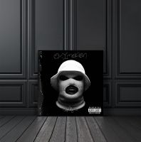 เด็กนักเรียน Q, Oxymoron อัลบั้มเพลงปกโปสเตอร์ผ้าใบพิมพ์ลายแร็พฮิปฮอปเพลงดาวนักร้องการตกแต่งภาพวาดผนัง