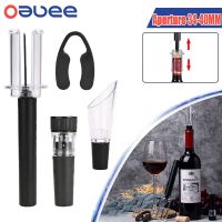 Air Pump Wine Bottle Opener Air Pressure Vacuum Red Wine Stopper Beer Lid Opener Corkscrew Corks Out Tool Stainless Steel Pin Bar Wine Tools