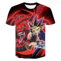 Games Yu Gi Oh 3D Printed T Shirt Fashion Men Women Children Short Sleeve Harajuku Wild Personality Tops Tee