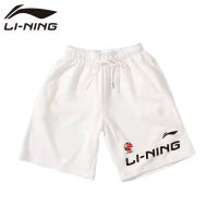 Li Ning Badminron Calção Para Homens Esportivos Femininos Casais De Mesa Seca Rápida Camisas De Tênis Corrida Fitness Esportivas Treino