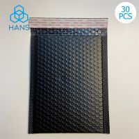 [HOT YAPJLIXCXWW 549] Poly Bubble Mailers 30ชิ้น/ล็อต Air Mailer Bags Padded Envelope Express Shipping Package Black Bubble Mailer