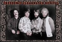 โปสเตอร์ รูปภาพ วงดนตรี Creedence Clearwater Revival ครีเดนซ์เคลียร์วอเทอร์รีไววัล รูปหายาก โปสเตอร์ติดผนัง โปสเตอร์สวยๆ poster