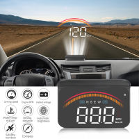 รถ Hud Head-Up Display Universal Obd Wireless Display Hd Suspension กระจกความเร็วโปรเจคเตอร์ Security Alarm Monitor【fast】