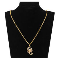 hang qiao shop   Scorpion Pendant Necklace Creative Jewelry Accessories
