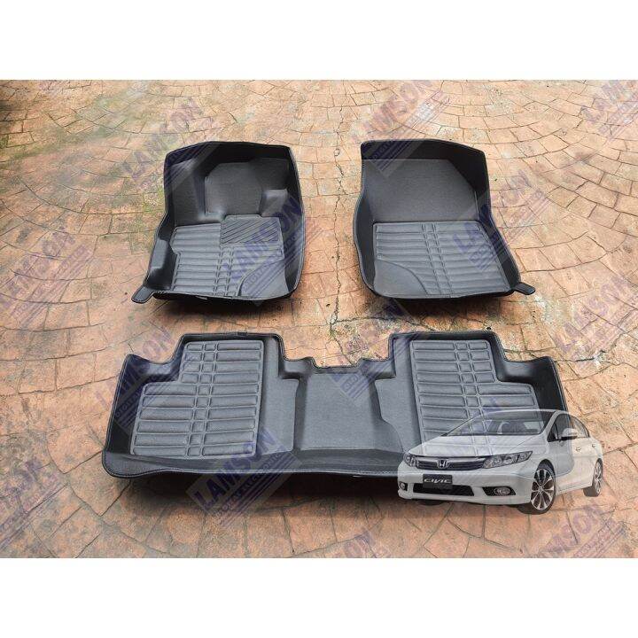 Honda Civic FB 2012 2015 Deep Dish Mats Lazada PH