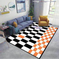 120X160ซม. Checkerboard ลายสก๊อตพรมห้องนั่งเล่นลื่นเด็กเล่น Mat Soft พรมข้างเตียงพรมปูพื้น Tapete Infantil