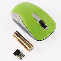 GENUIS Wireless Optical Mouse (NX-7005GR) Green