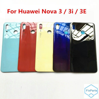 Back Cover For Huawei Nova 3 /Nova 3i /3E Glass Cover Rear Door Housing Case Replacement