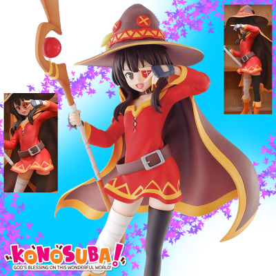 Figure ฟิกเกอร์ จากการ์ตูนเรื่อง KonoSuba The Movie ขอให้โชคดีมีชัยในโลกแฟนตาซี เดอะ มูฟวี่ ตำนานสีชาด Megumin เมงุมิน Ver Anime อนิเมะ การ์ตูน มังงะ คอลเลกชัน ของขวัญ Gift จากการ์ตูนดังญี่ปุ่น New Collection Doll ตุ๊กตา manga Model โมเดล