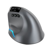 Bluetooth Wireless Mouse with OLED Screen USB RGB Rechargeable Mouse for Computer Laptop Tablet Ergonomics Mice Gaming