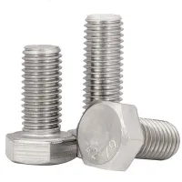 304 Stainless Steel Outer Hexagon Screw Extension Screw Hexagon Head Bolt M14 M16