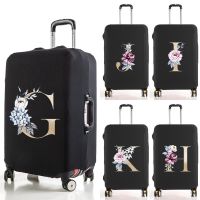 Luggage Dust Boot 26 Flower Print Trunk Protective Sleeve Elastic Trunk Lid Is Applicable To 18 Inch - 32 Inch Trunk