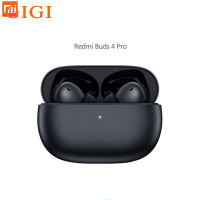 GIGI Xiaomi R Edmi Buds 4 Pro Tws ที่ใช้งานเสียงยกเลิกหูฟังบลูทูธเข้ากันได้3กันน้ำกีฬาชุดหูฟัง