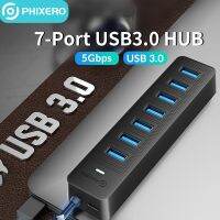 ตัวแยกสัญญาณ USB 3.0ฮับ USB ชนิด C ส่วนขยายอะแดปเตอร์5Gbps USB ไฮสปีดฮับแท่นวางมือถือสำหรับแล็ปท็อปพีซี Macbook