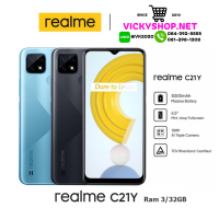 Realme C21Y Ram 3/32GB เครื่องศูน์ไทย พร้อมส่ง