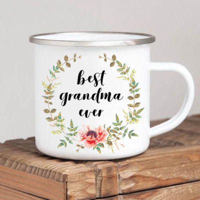 Best Granny Rainbow Coffee Mug Grandma Drink Mugs Tea Cup Family Coffee Cups Mothers Day Gift for Grandma Granny Gifts