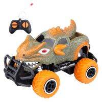 ไดโนเสาร์ของเล่น Mobil Remote Control RC Off-Road รถบรรทุกตีนโต Mini Dino Vehicle เด็กวัยหัดเดินของขวัญสำหรับเด็กผู้ชาย5 6 7 8 9 10 + ปี Kongliao