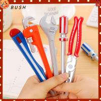 BUSH 5PCS ของขวัญสำหรับนักเรียน หมึกดำ0.5มม. ค้อนประแจปากตาย ปากกาเซ็นชื่อ เครื่องมือสำหรับเขียน ปากกาลูกลื่น ปากกาเจล เครื่องมือปากกาจำลอง