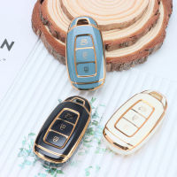 TPU รถ Key Case Fob สำหรับ Hyundai Santa I30 IX35 Encino Kona Solaris Accent Fe Azera Grandeur Elantra Key Shell อุปกรณ์เสริม