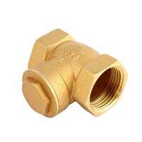 1/2 3/4 1 BSP Female Thread Brass Swing Check Valve One Way Non-return Valve for Water Aquarium Float Valve 1-1/4 1-1/2 2