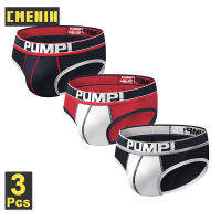 PUMP ปั๊ม 3 ชิ้นตาข่ายแน่นโพลีเอสเตอร์เซ็กซี่ชุดชั้นในชาย jockstrap กางเกงมาใหม่ล่าสุดผู้ชายบิกินี่กางเกงกางเกงชั้นในชายจดหมายบุรุษ innerwear h389