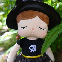 Pumpkin Halloween Decoration Witch Doll Plush Toys Cute Toys Girl Stuffed