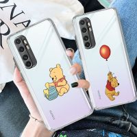 เคสหมีพูห์น่ารักซิลิโคนนิ่ม Capa Disney เคสโทรศัพท์ Xiaomi Mi 11T 12 Note 10 Lite 11 Lite 10T 5G 9T 11X 12X 11X Pro Poco M3 X3