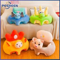 Quick ArrivalColorful Baby Learning to Sit Seat Sofa Cover Chair Case No PP Cotton Filler ชุดโซฟาไม่มีฟิลเลอร์ Baby Seats Sofa Cover Seat Support Cute Feeding(Pig)Arrive 1-3 Days