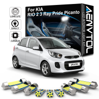 AENVTOL Canbus สำหรับ KIA ใหม่ Ray Picanto Morning GT Pride RIO 2 3 1999-2015 2016 2017 2018 2019 2020อัตโนมัติ LED ไฟภายในชุด