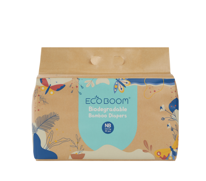 ECO BOOM NEWBORN Biodegradable Bamboo Tape Trial Pack Diapers Lazada PH