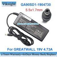 ♙แต่2023. . นะ GA90SD1 1904730 19V 4.73A แหล่งจ่ายไฟอะแดปเตอร์ AC 90W สำหรับผนัง Charger Laptop 5.5x1.7mm