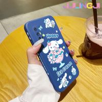 Jjlingji เคสสำหรับ Vivo V19 (อินโดนีเซีย) เคส V19 Neo ลายไอศกรีมมีความสุขเคสมือถือนิ่มบางลายขอบสี่เหลี่ยมด้านข้างเคสซิลิโคนนิ่มเคสป้องกันการกระแทก