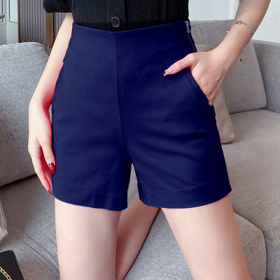 เอวสูงของผู้หญิงในช่วงฤดูร้อนกางเกงขาสั้นผู้หญิงที่สง่างาม JavaScript trendyol ร้อนกางเกง traf แฟชั่นเสื้อผ้า2022จัดส่งฟรีเซ็กซี่