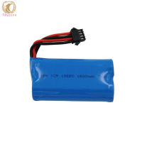 Hot Sale Lithium Battery 1500mah High Capacity 4p Plug 18650 Battery For Udi902 Udi002 Huanqi 961 962 Rc Boat Rc Speedboat