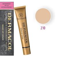 DERMACOL ครีมรองพื้น เดอร์มาคอล เบอร์ 210 DERMACOL FILM STUDIO BARRANDOV PRAGUE make-up cover SPF30