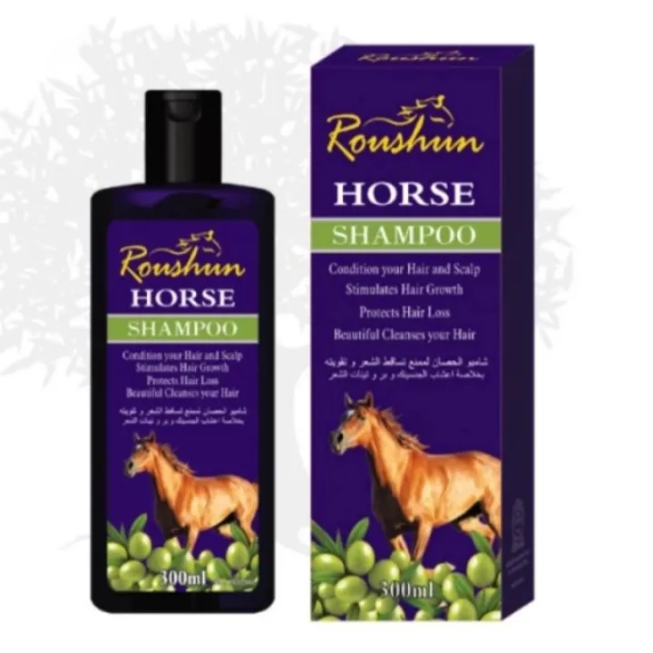 Horse Shampoo for Hair Growth Hair Loss prevention with Olive Extracts