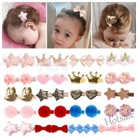 【hot sale】∈ C05 Baby Girls Bow Hairclip Kids Cartoon Unicorn Hairpin Korean Fashion Hair Accessories